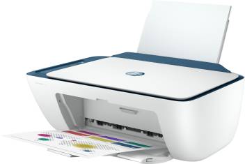 Angreb Brun Alle slags HP DeskJet 2723 Multi-function WiFi Color Printer With Voice Activated Printing  Google Assistant And Alexa (White, Blue, Ink Cartridge)