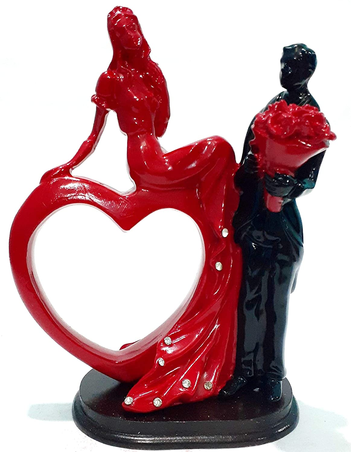 TIED RIBBONS Valentine's Romantic Love Couple Idol Statue Gift Set for  Girlfriend Boyfriend Decorative Showpiece - 27 cm Price in India - Buy TIED  RIBBONS Valentine's Romantic Love Couple Idol Statue Gift