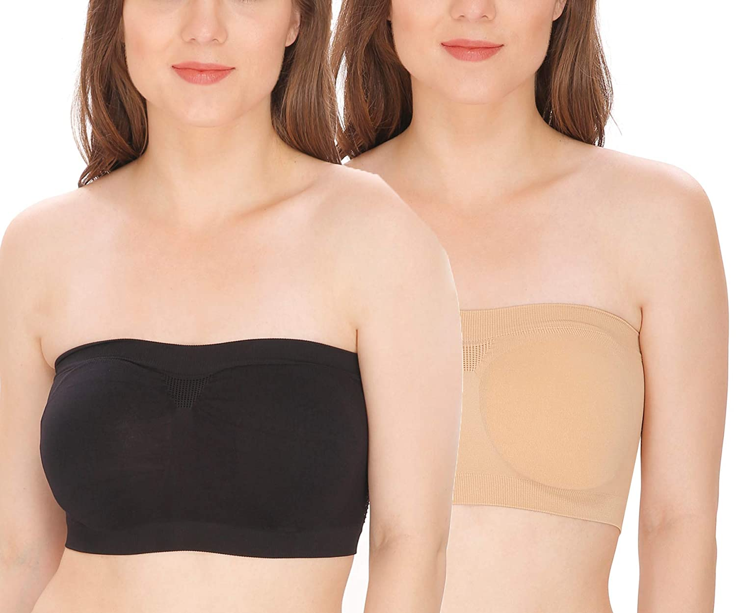 Padded non-wired bandeau bra