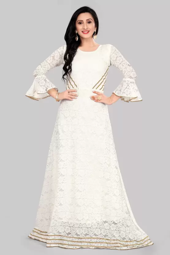 Myshka Anarkali Gown Price in India - Buy Myshka Anarkali Gown online at  Flipkart.com